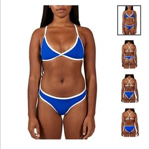 ROYAL BLUE AND WHITE BATHING SUIT! SELLING CHEAP!